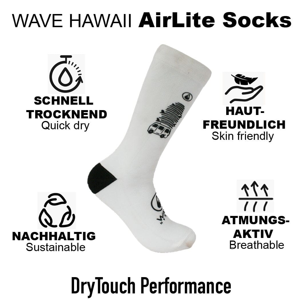 AirLite DryTouch Socks Design 11 Socken WAVE HAWAII