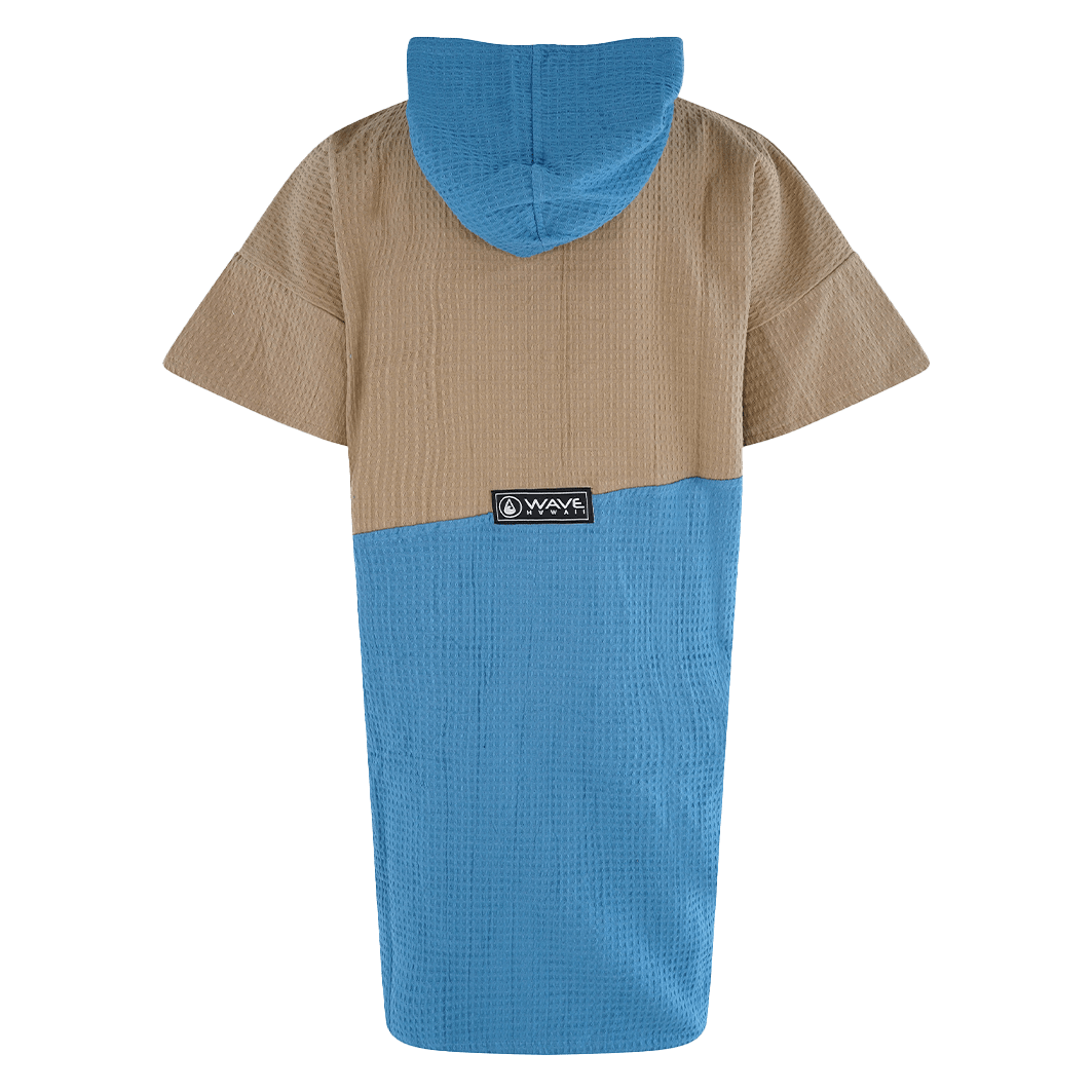 Travel Poncho Lighd, Baumwolle Waffle Piquee Travel Ponchos UNISEX MODELL