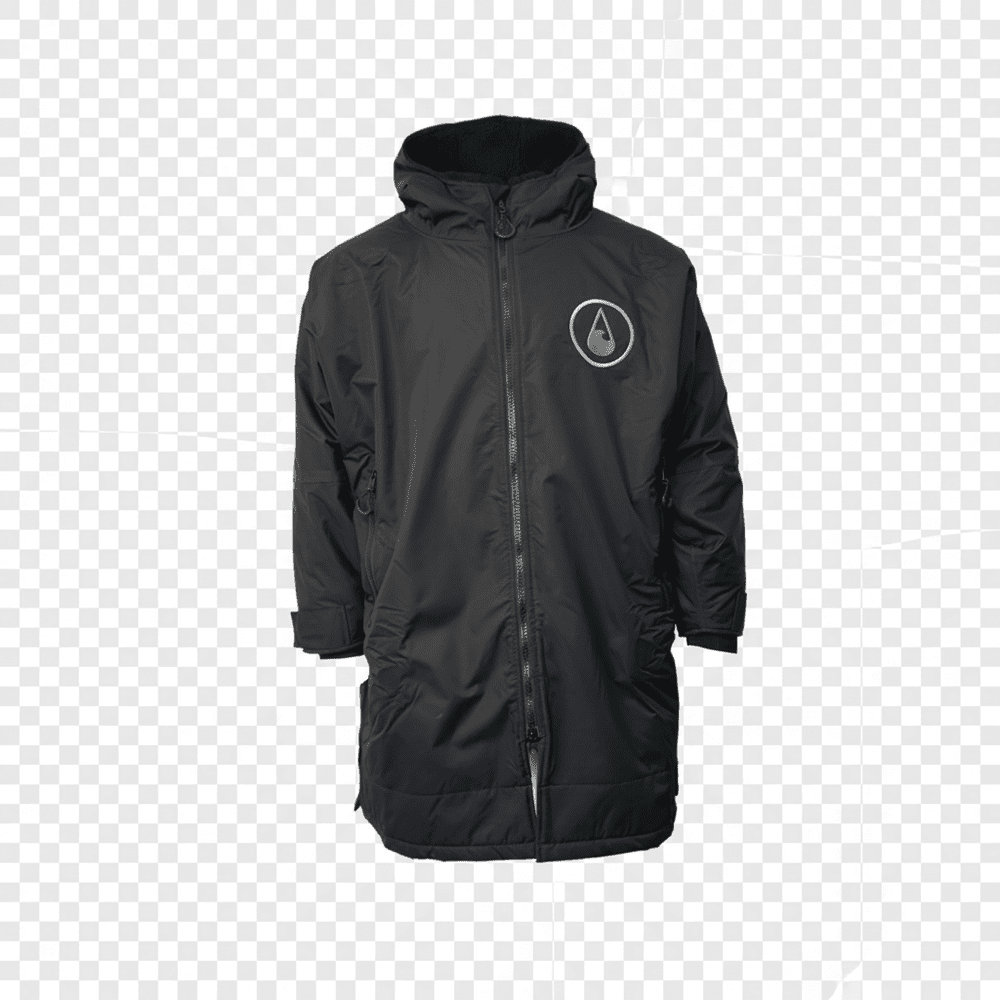 Storm Robe Yukon black Wasserdichte Storm Ponchos WAVE HAWAII