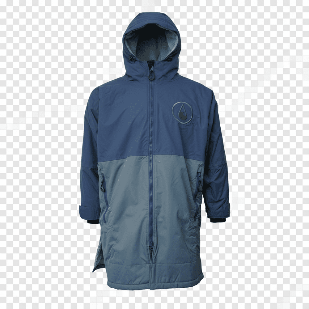 Storm Robe Yukon blue Wasserdichte Storm Ponchos WAVE HAWAII