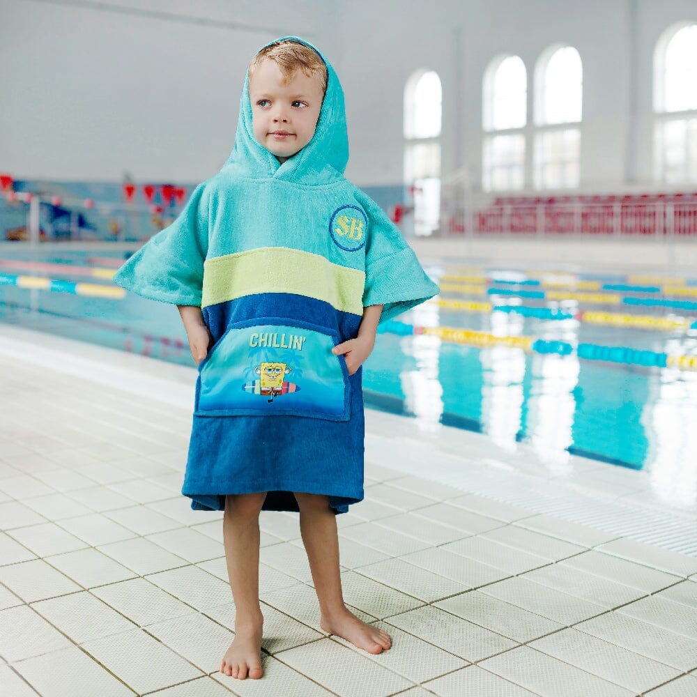 SpongeBob Poncho, Baumwolle Velours Style Ponchos WAVE HAWAII