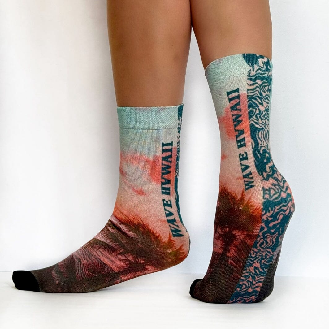 AirLite Socks D4 Socken WAVE HAWAII