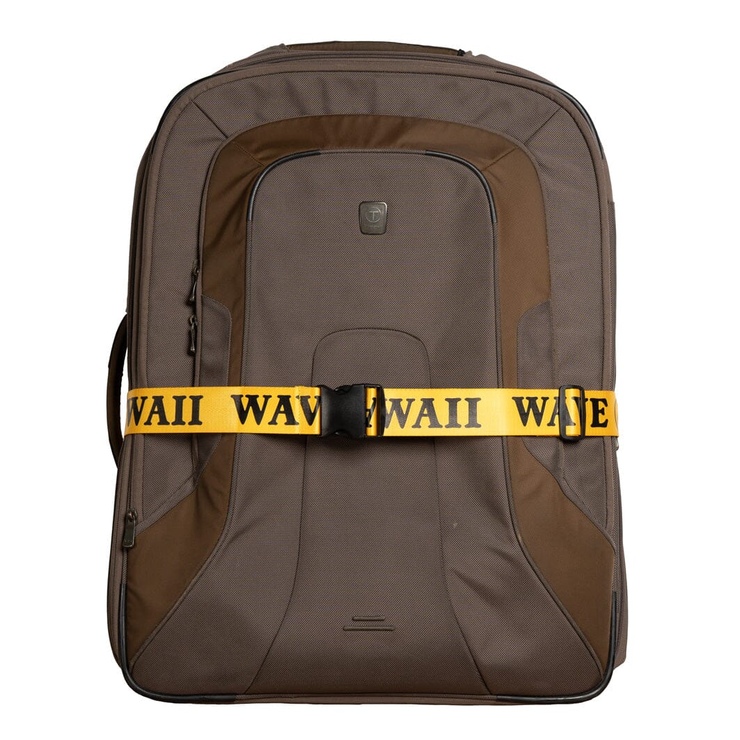 WAVE HAWAII Koffergurt - Kofferband Koffergurt WAVE HAWAII Gelb
