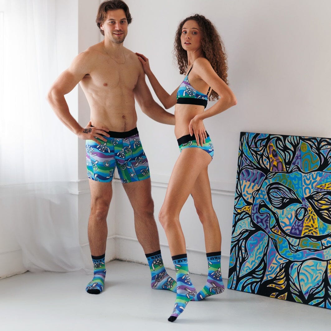 AirLite Boxers D11 Unterwäsche WAVE HAWAII