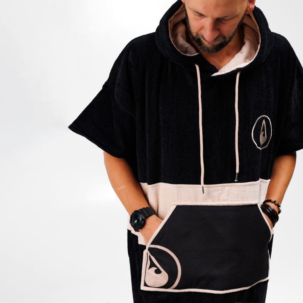 Poncho Barravento, Baumwolle Velours Style Ponchos WAVE HAWAII