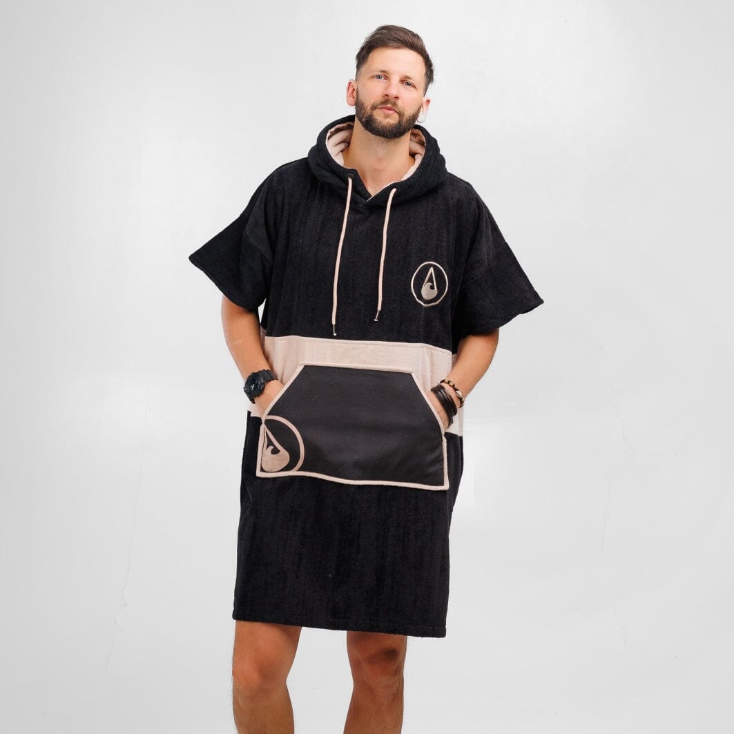 Poncho Barravento, Baumwolle Velours Style Ponchos WAVE HAWAII