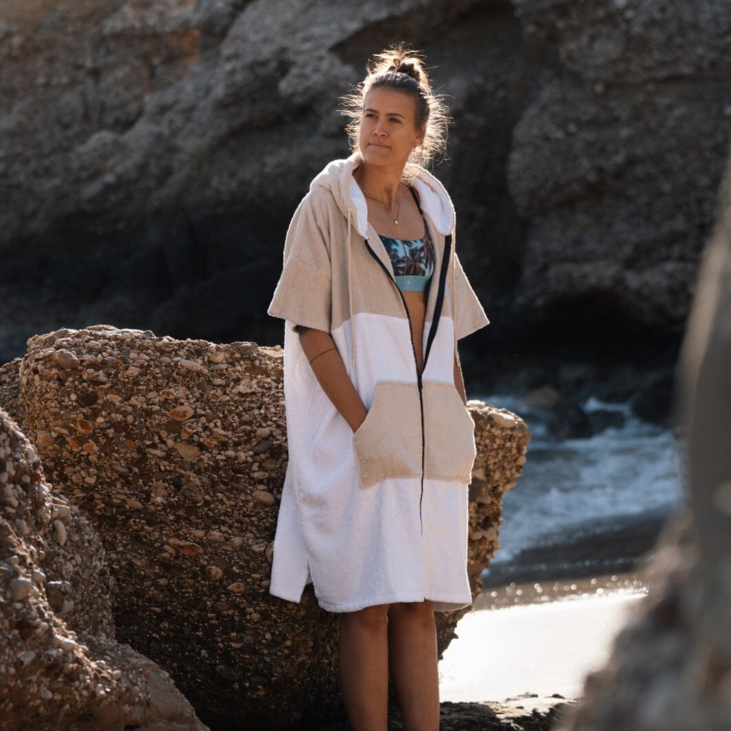 Reißverschluss Poncho Fuseta Zip Ponchos WAVE HAWAII