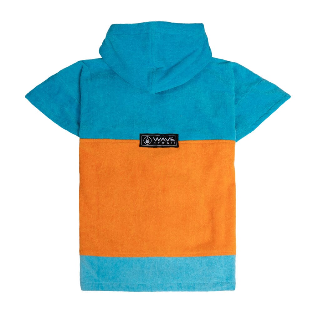 Ponchini Keiko, Baumwolle Velours Kids Ponchos WAVE HAWAII