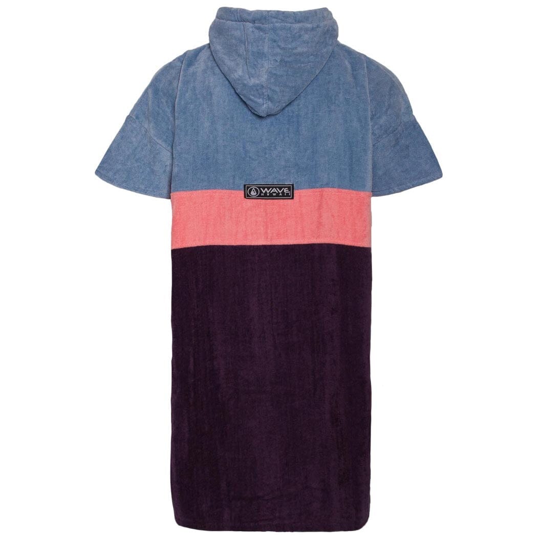 NEU: Poncho Kiholo, Baumwolle Velours Style Ponchos WAVE HAWAII