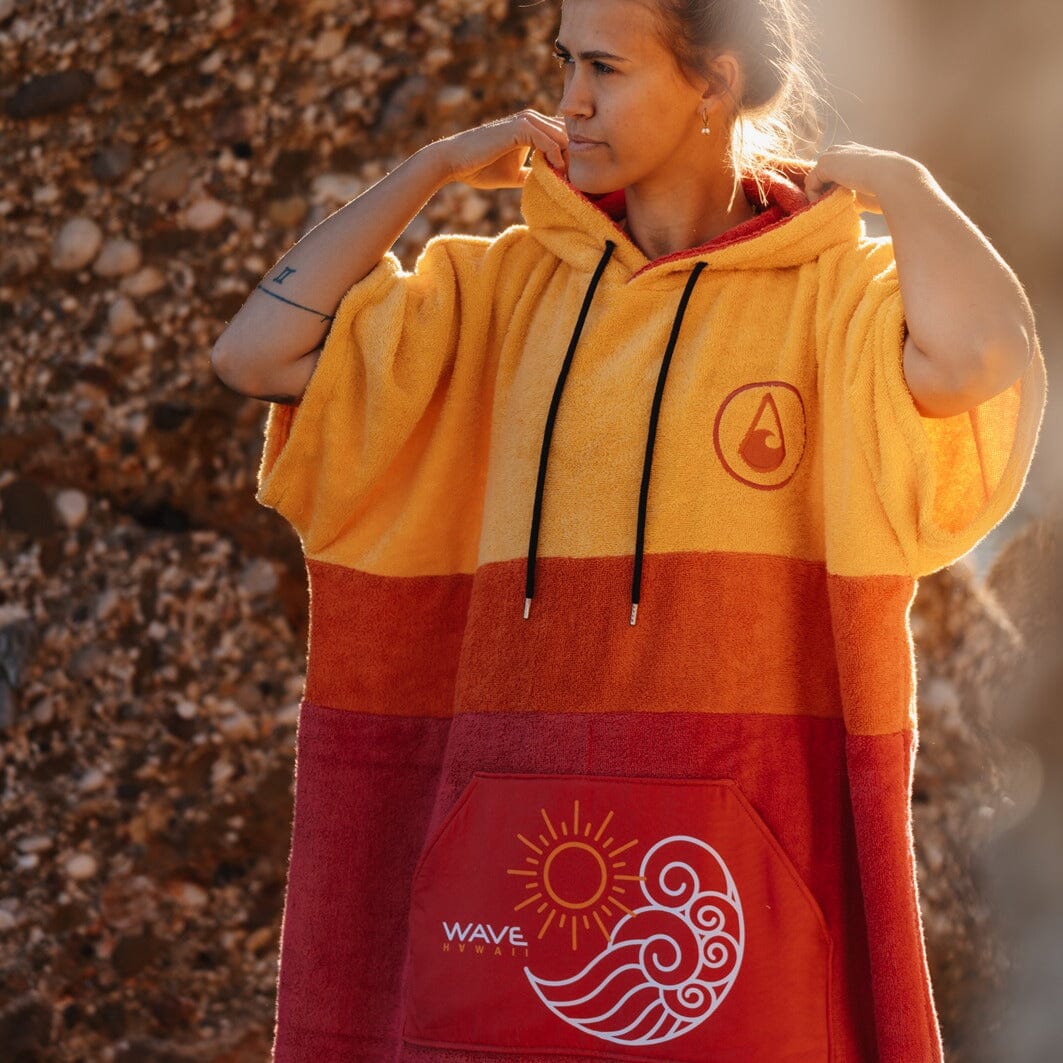AirLite Poncho Paia Style Ponchos WAVE HAWAII