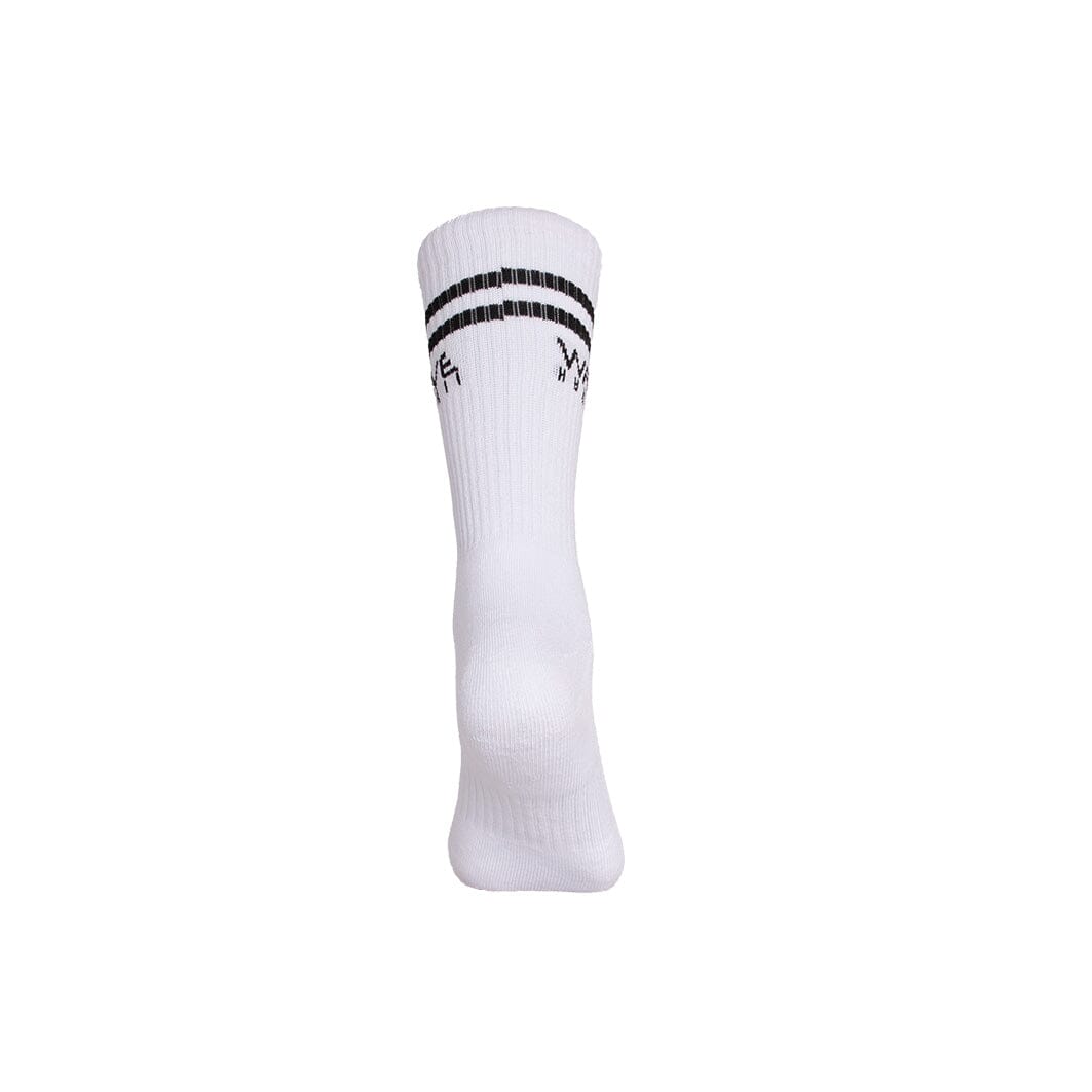 Crew Socks Stripes + Logo white Socken WAVE HAWAII