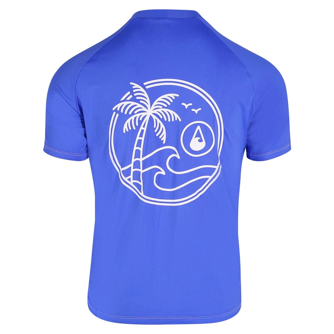 UV Shirt Blue T-Shirt WAVE HAWAII