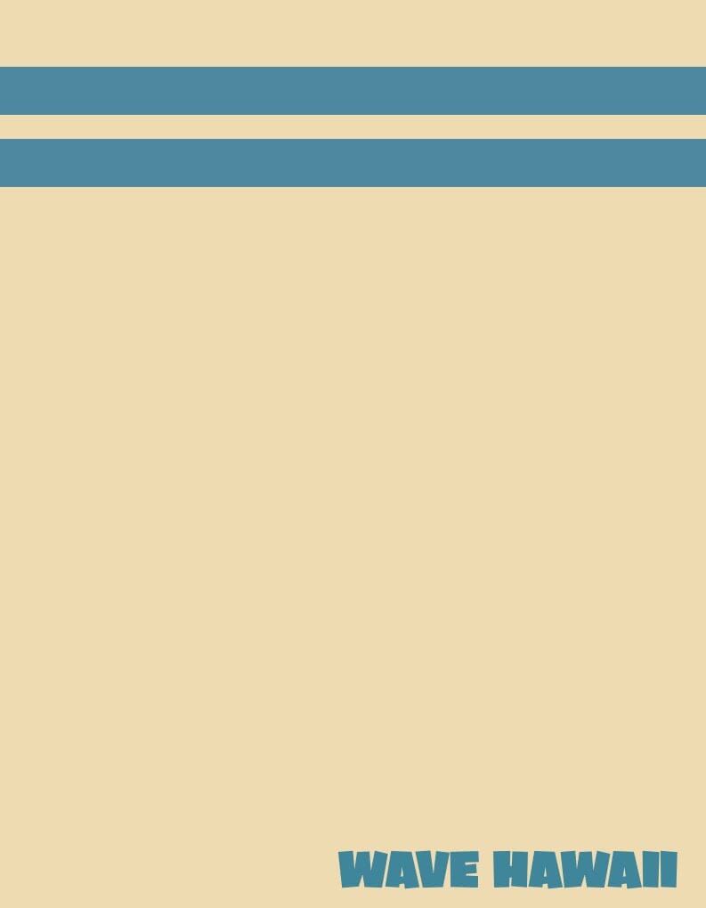 NatureLite Magnet-Badetuch Stripes Beige Badetuch WAVE HAWAII 
