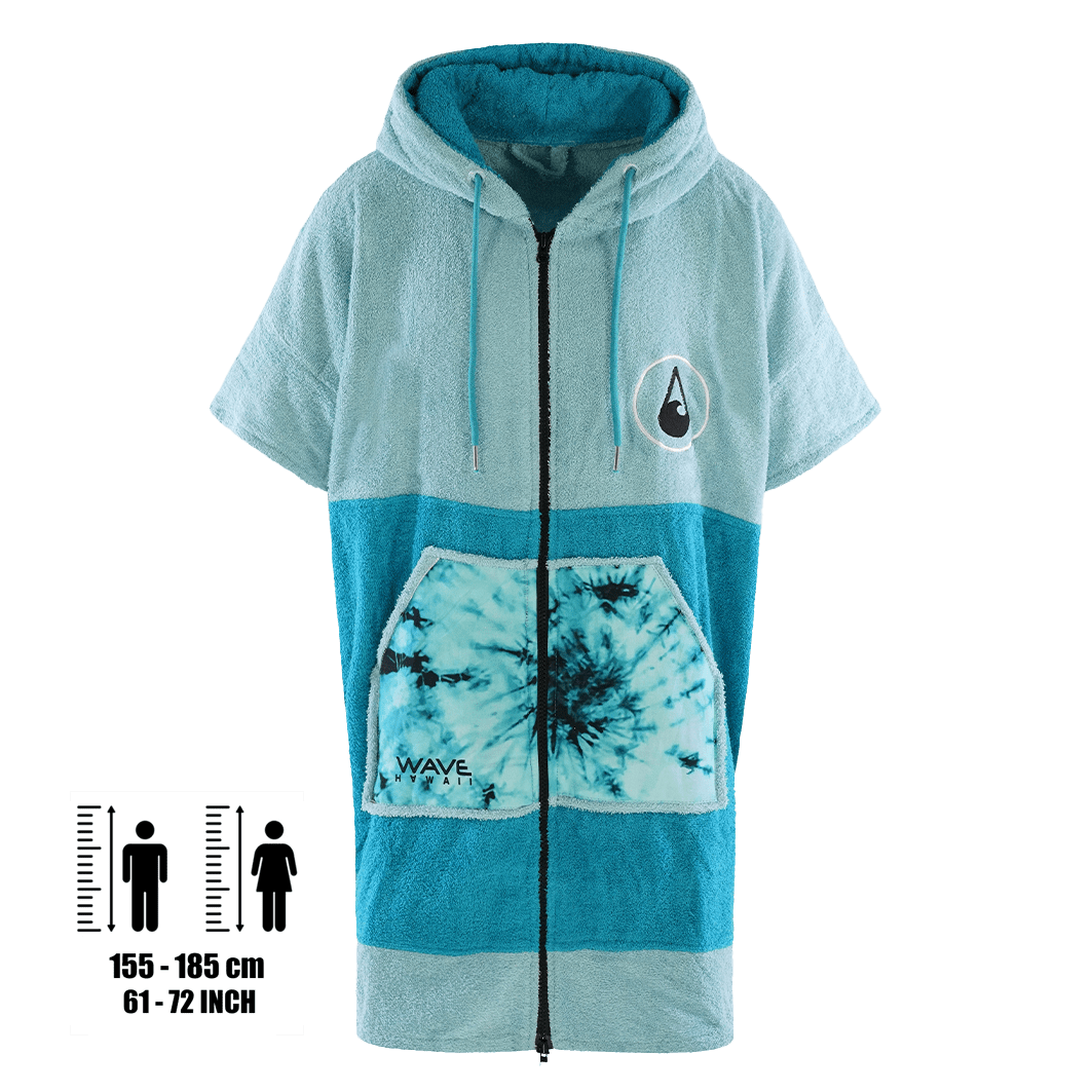 Reißverschluss Poncho Flyh Zip Ponchos WAVE HAWAII 