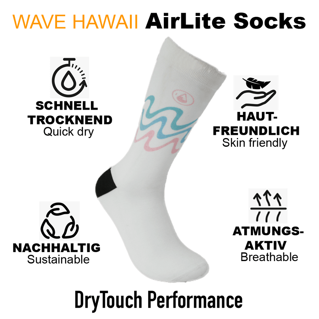 AirLite DryTouch Socks D7 Socken WAVE HAWAII 