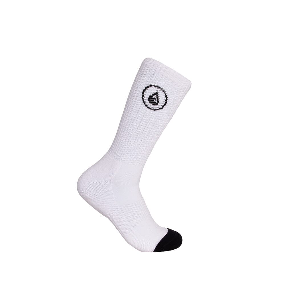 Crew Socks Logo white Socken WAVE HAWAII 