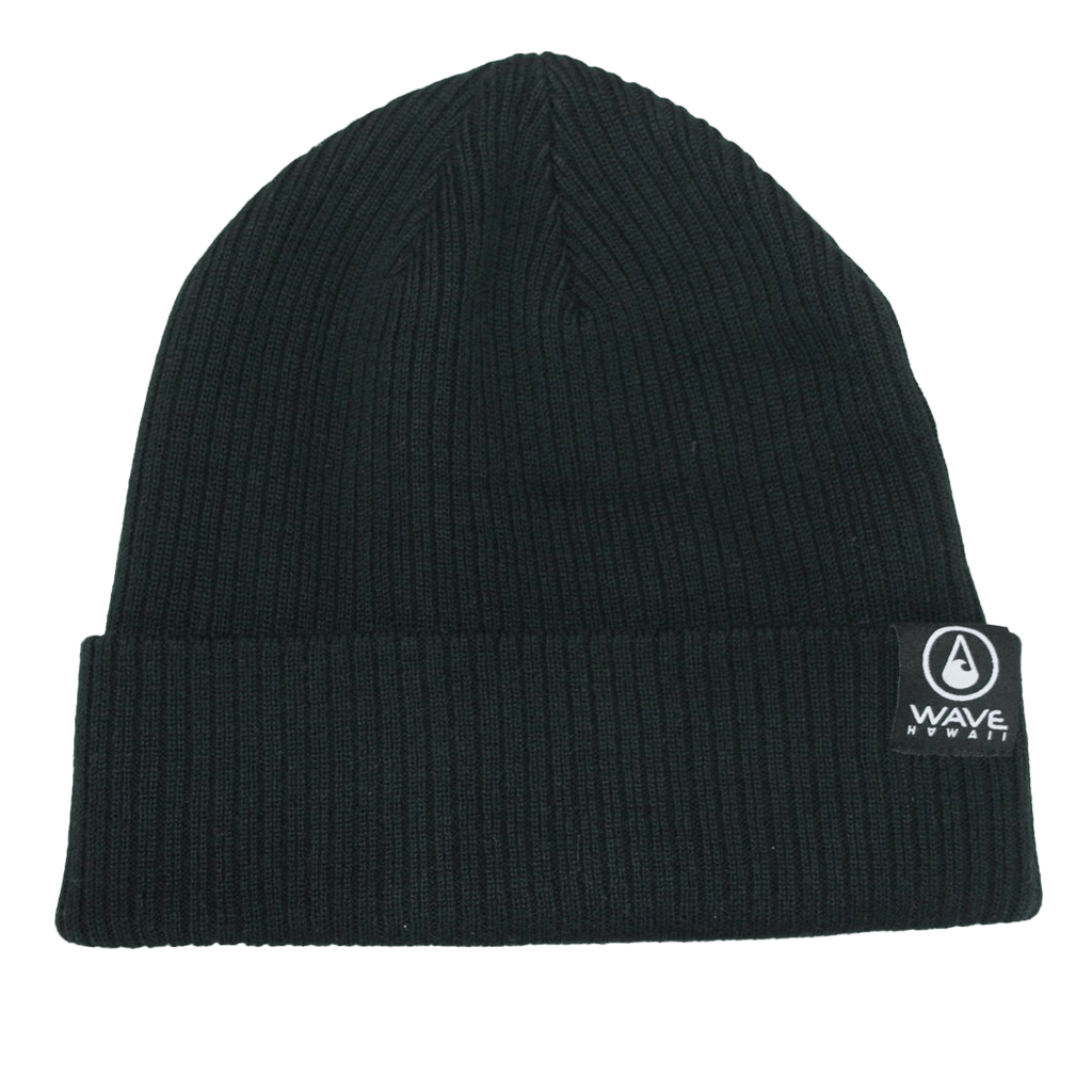 WAVE HAWAII Beanie Bio Cotton black Beanie Wave Hawaii 